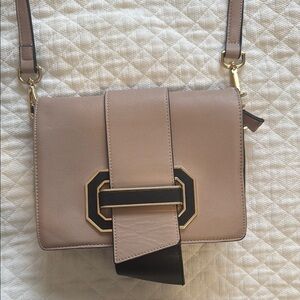 Elegant Beige Crossbody Bag